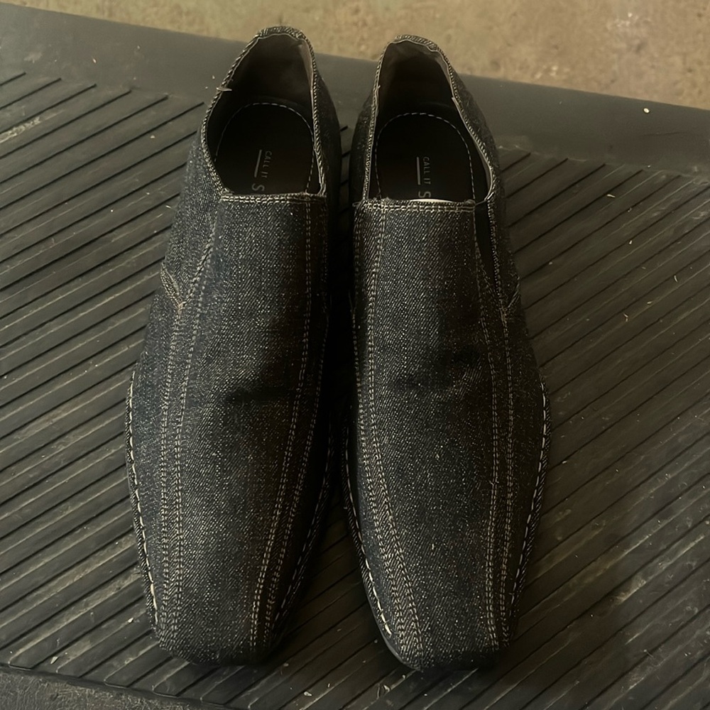 Call it Spring Denim Dress Shoes